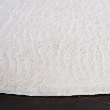 Safavieh Faux Rabbit Fur Frf500A Off White Rug - Safavieh - frf500a - 2