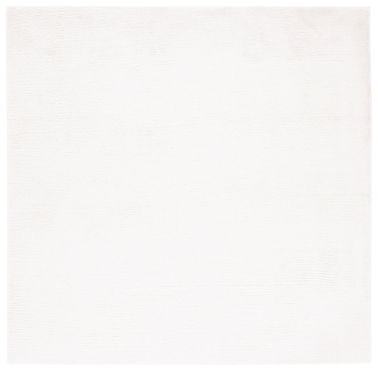 Safavieh Faux Rabbit Fur Frf500A Off White Rug - Safavieh - frf500a - 6sq