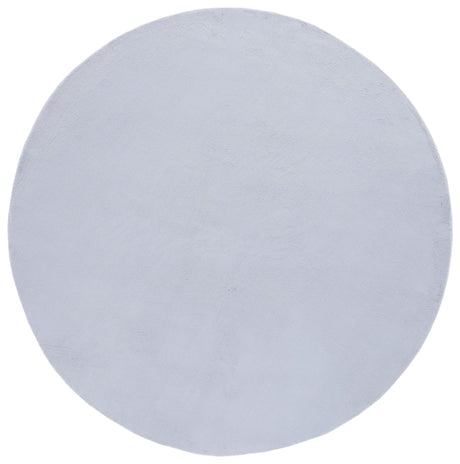 Safavieh Faux Rabbit Fur Frf500F Light Grey Rug - Safavieh - frf500f - 6r