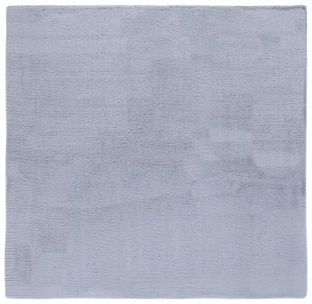 Safavieh Faux Rabbit Fur Frf500F Light Grey Rug - Safavieh - frf500f - 6sq