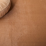 Safavieh Faux Rabbit Fur Frf500T Brown Rug - Safavieh - frf500t - 6r