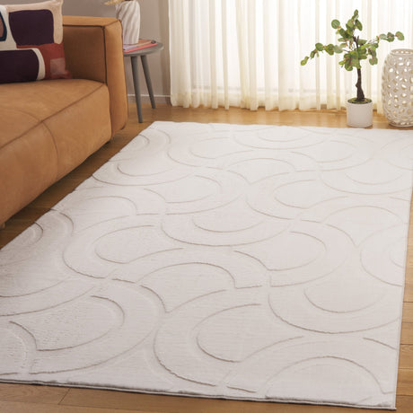 Safavieh Faux Rabbit Fur Frf872A Ivory Rug - Safavieh - frf872a - 2