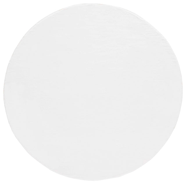 Safavieh Faux Rabbit Fur Frf976A Off White Rug - Safavieh - frf976a - 6r