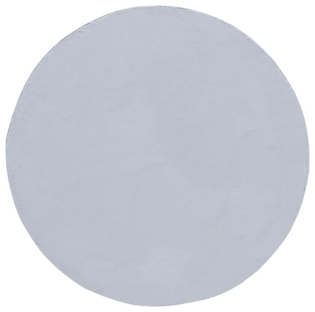 Safavieh Faux Rabbit Fur Frf976G Silver Rug - Safavieh - frf976g - 6r