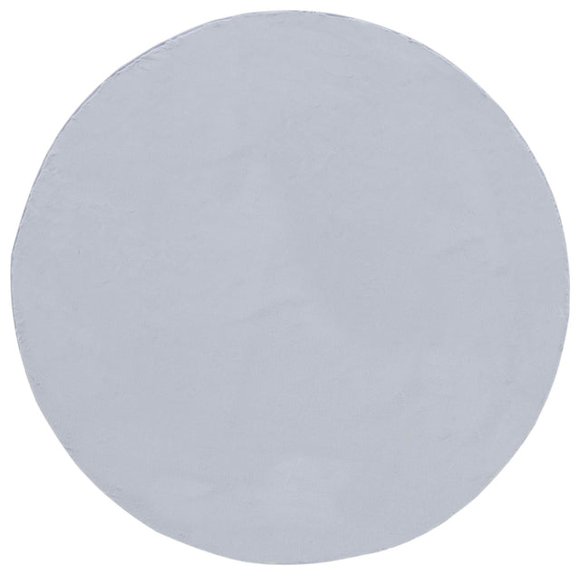 Safavieh Faux Rabbit Fur Frf976G Silver Rug - Safavieh - frf976g - 6r