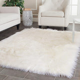 Safavieh Faux Sheep Skin Fss115A Ivory Rugs - Safavieh - fss115a - 2