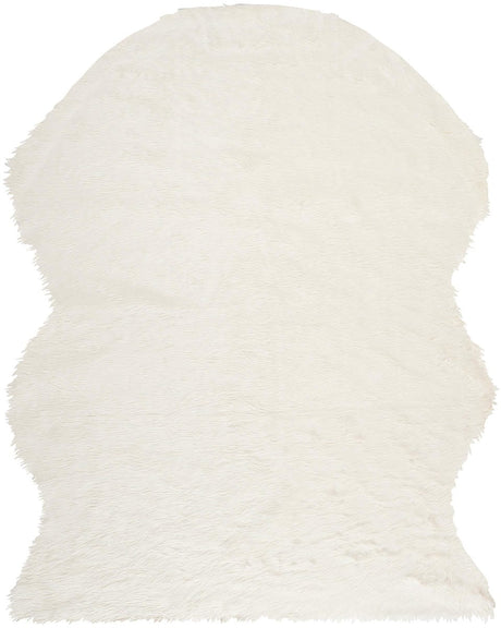 Safavieh Faux Sheep Skin Fss115A Ivory Rugs - Safavieh - fss115a - 26