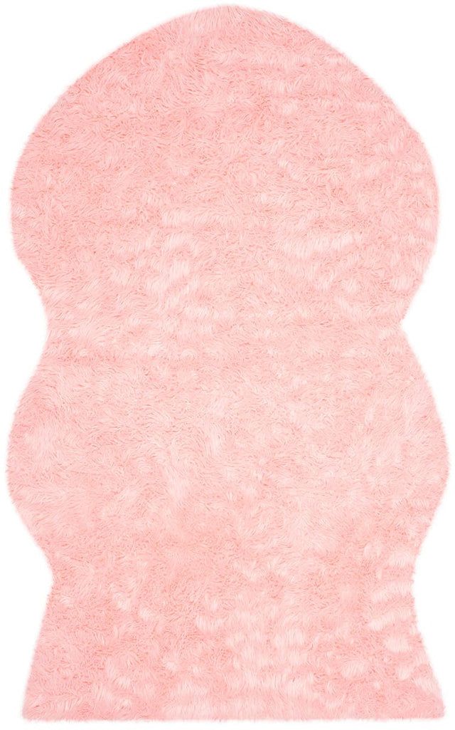 Safavieh Faux Sheep Skin Fss115G Pink Rugs - Safavieh - fss115g - 2