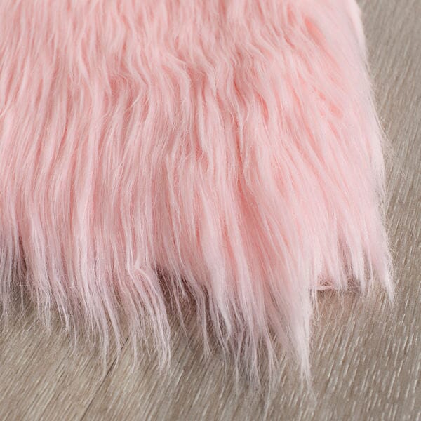 Safavieh Faux Sheep Skin Fss115G Pink Rugs - Safavieh - fss115g - 2