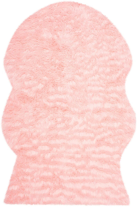 Safavieh Faux Sheep Skin Fss115G Pink Rugs - Safavieh - fss115g - 26