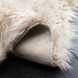 Safavieh Faux Sheep Skin Fss115K Beige Rug - Safavieh - fss115k - 2