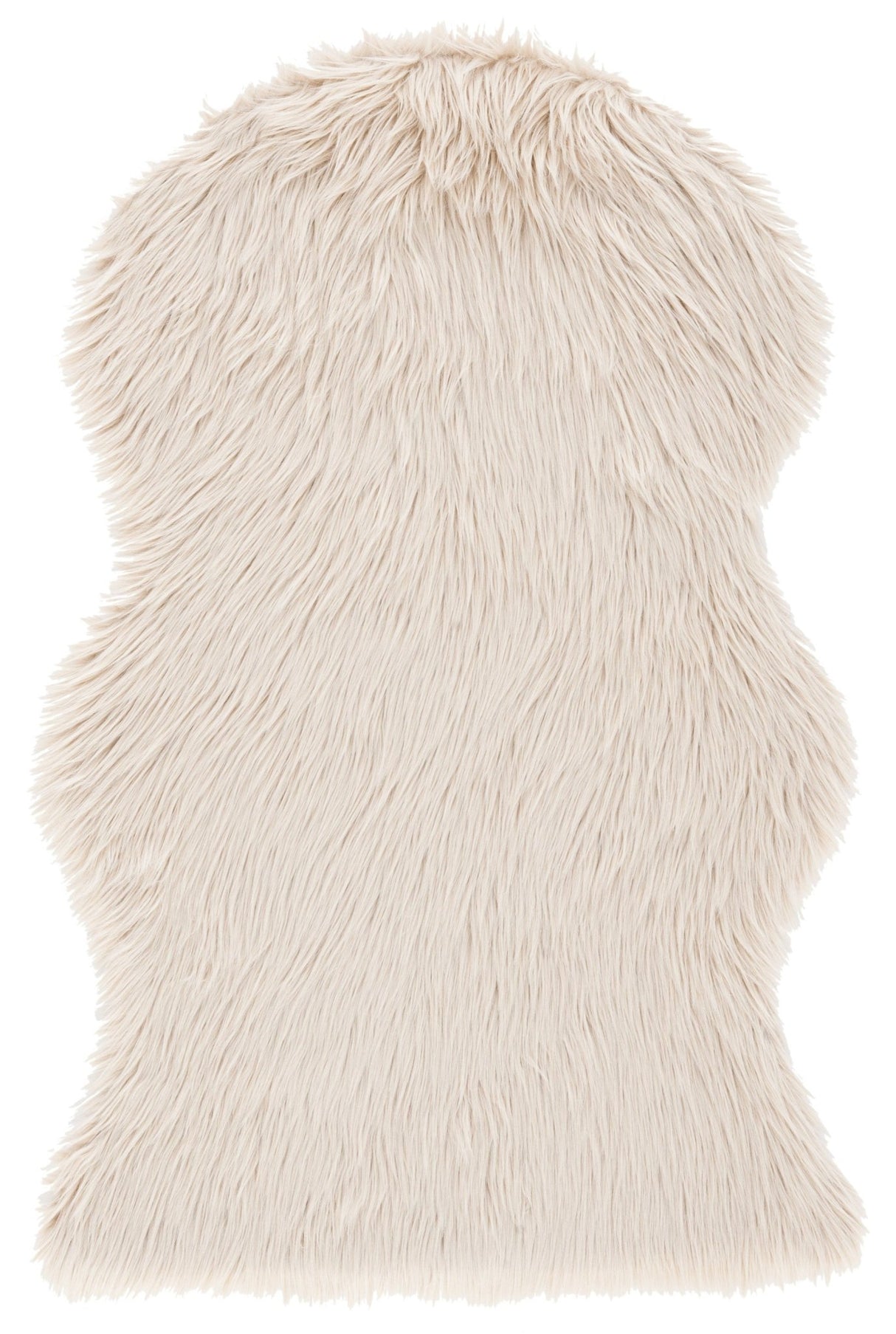 Safavieh Faux Sheep Skin Fss115K Beige Rug - Safavieh - fss115k - 2