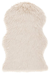 Safavieh Faux Sheep Skin Fss115K Beige Rug - Safavieh - fss115k - 2
