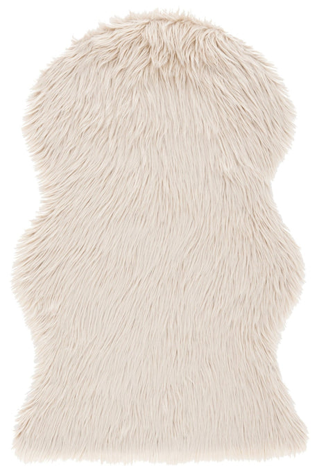 Safavieh Faux Sheep Skin Fss115K Beige Rug - Safavieh - fss115k - 2