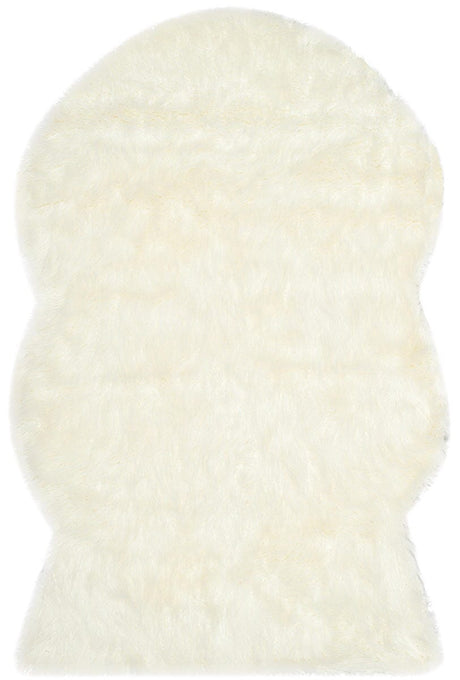 Safavieh Faux Sheep Skin Fss117A Ivory Rugs - Safavieh - fss117a - 26