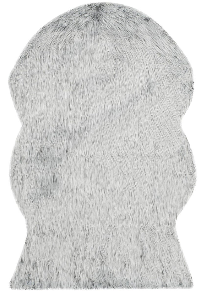 Safavieh Faux Sheep Skin Fss118A Light Grey Rugs - Safavieh - fss118a - 26