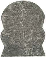 Safavieh Faux Sheep Skin Fss118B Dark Grey Rugs - Safavieh - fss118b - 28