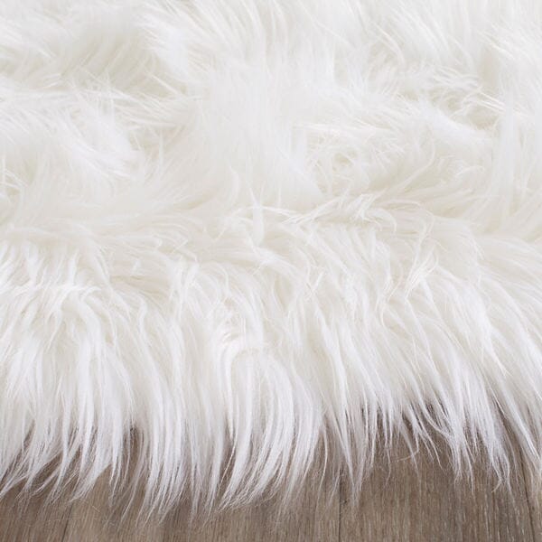 Safavieh Faux Sheep Skin Fss235A Ivory Rugs - Safavieh - fss235a - 2