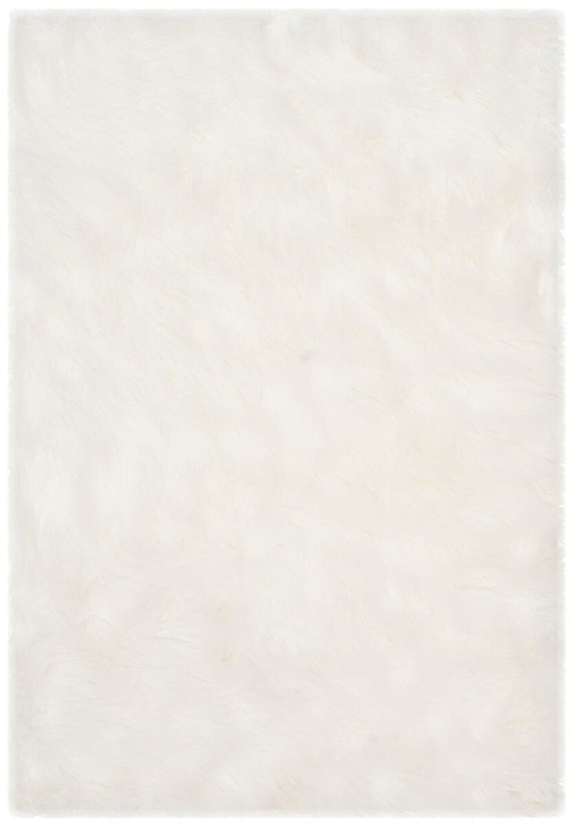 Safavieh Faux Sheep Skin Fss235A Ivory Rugs - Safavieh - fss235a - 4r