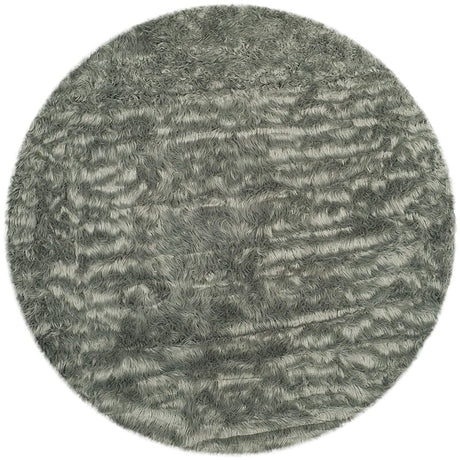 Safavieh Faux Sheep Skin Fss235D Grey Rugs - Safavieh - fss235d - 4r