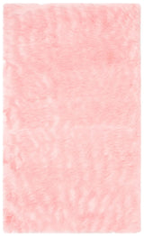 Safavieh Faux Sheep Skin 3'-0" x 5'-0" Rug in Pink