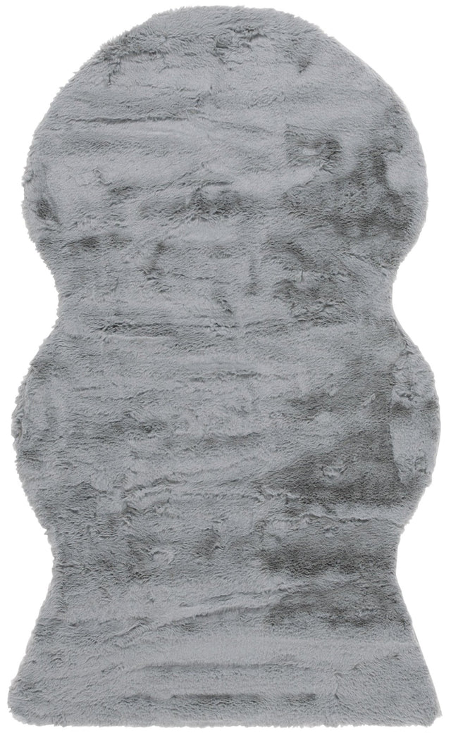 Safavieh Faux Sheep Skin Fss515D Grey Rug - Safavieh - fss515d - 2