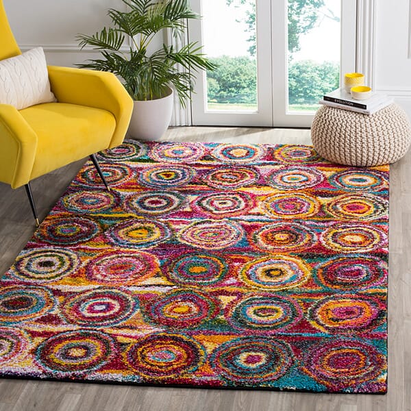 Safavieh Fiesta Shag Fsg359M Multi Rugs - Safavieh - fsg359m - 3