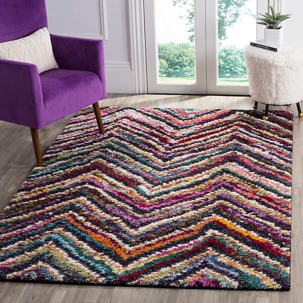 Safavieh Fiesta Shag Fsg363M Multi Rugs - Safavieh - fsg363m - 3