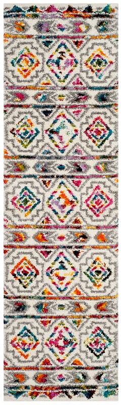 Safavieh Fiesta Shag Fsg365A Cream / Multi Rugs - Safavieh - fsg365a - 28