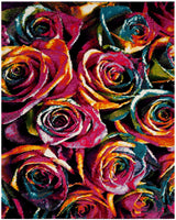 Safavieh Fiesta Shag Fsg366B Fuchsia / Multi Rugs - Safavieh - fsg366b - 28
