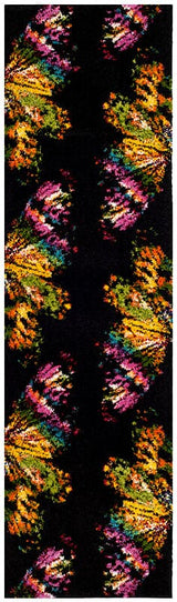 Safavieh Fiesta Shag Fsg368D Black / Yellow Rugs - Safavieh - fsg368d - 28