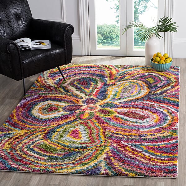 Safavieh Fiesta Shag Fsg383M Multi Rugs - Safavieh - fsg383m - 3