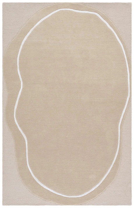 Safavieh Fifth Avenue 4'-0" x 6'-0" Rug in Beige / Ivory