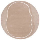 Safavieh Fifth Avenue 6'-0" x 6'-0" Rug in Beige / Ivory