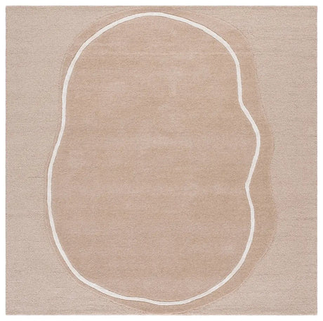 Safavieh Fifth Avenue 6'-0" x 6'-0" Rug in Beige / Ivory