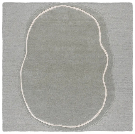 Safavieh Fifth Avenue 6'-0" x 6'-0" Rug in Grey / Ivory