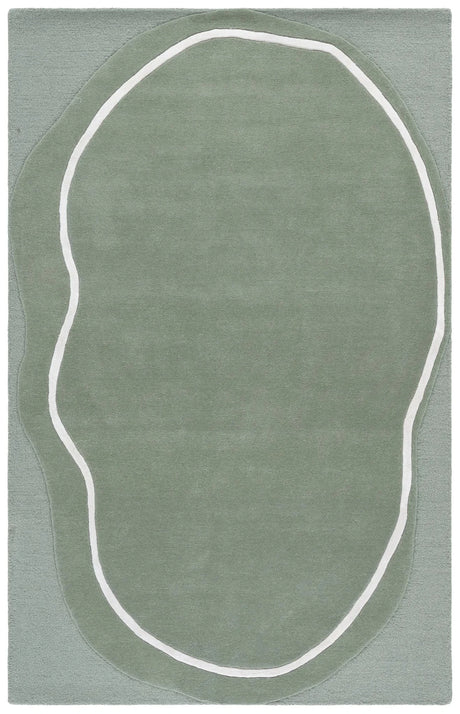 Safavieh Fifth Avenue 4'-0" x 6'-0" Rug in Sage Green / Ivory