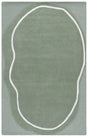Safavieh Fifth Avenue 4'-0" x 6'-0" Rug in Sage Green / Ivory