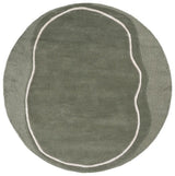 Safavieh Fifth Avenue 6'-0" x 6'-0" Rug in Sage Green / Ivory
