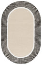 Safavieh Fifth Avenue 5'-0" x 8'-0" Rug in Beige / Black