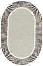 Safavieh Fifth Avenue 5'-0" x 8'-0" Rug in Sage / Black