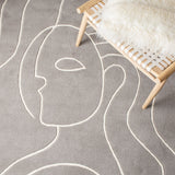 Safavieh Fifth Avenue Ftv111F Grey/Ivory Rug - Safavieh - ftv111f - 2