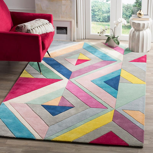 Safavieh Fifth Avenue Ftv112A Grey/Multi Rug - Safavieh - ftv112a - 2