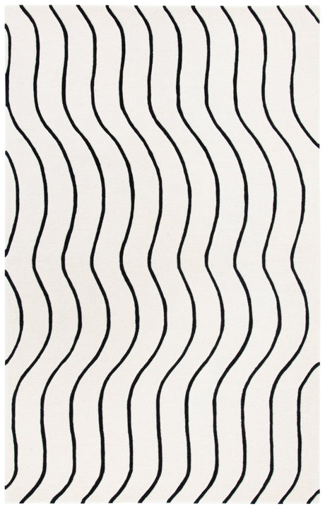 Safavieh Fifth Avenue Ftv113A Ivory/Black Rug - Safavieh - ftv113a - 4