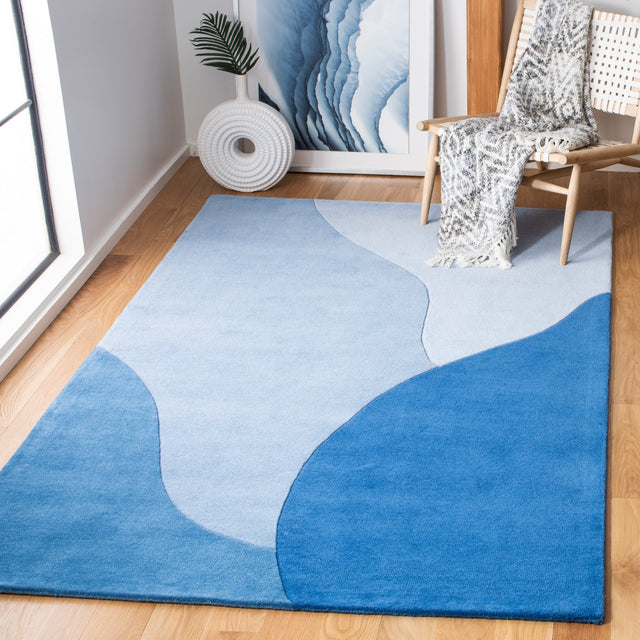 Safavieh Fifth Avenue Ftv117M Blue Rug - Safavieh - ftv117m - 2