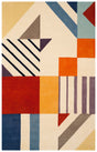 Safavieh Fifth Avenue Ftv120A Ivory/Multi Rug - Safavieh - ftv120a - 2