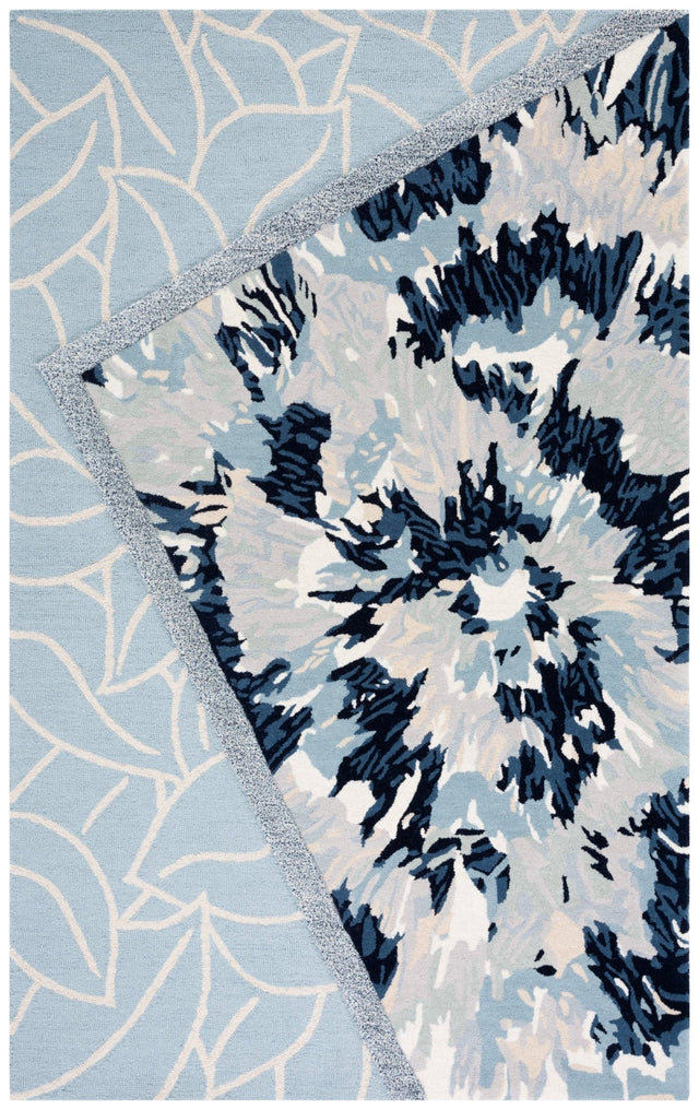 Safavieh Fifth Avenue Ftv127N Light Blue/Navy Rug - Safavieh - ftv127n - 4
