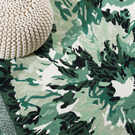 Safavieh Fifth Avenue Ftv127Y Green/Ivory Rug - Safavieh - ftv127y - 4