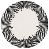 Safavieh Fifth Avenue Ftv129A Ivory/Black Rug - Safavieh - ftv129a - 5r