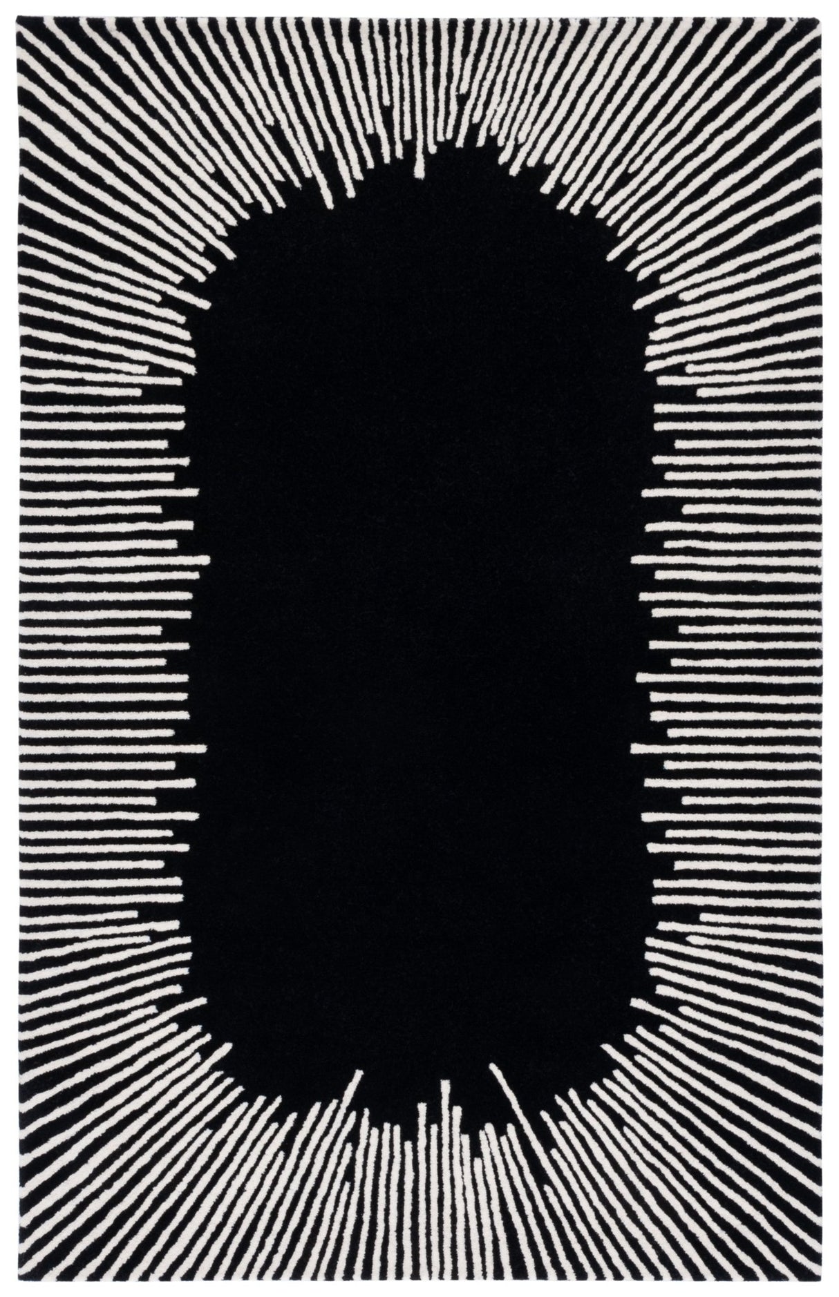 Safavieh Fifth Avenue Ftv129Z Black/Ivory Rug - Safavieh - ftv129z - 3